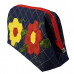 Necessaire jeans flores Patchwork Lili Maria Adna