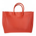 Bolsa Tiracolo em Silicone Coral Maria Adna